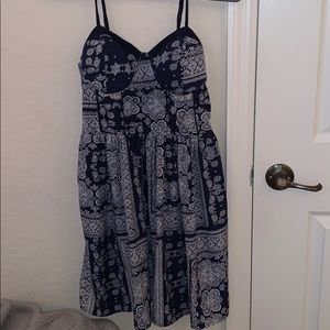 💙Blue Indi Print Dress💙